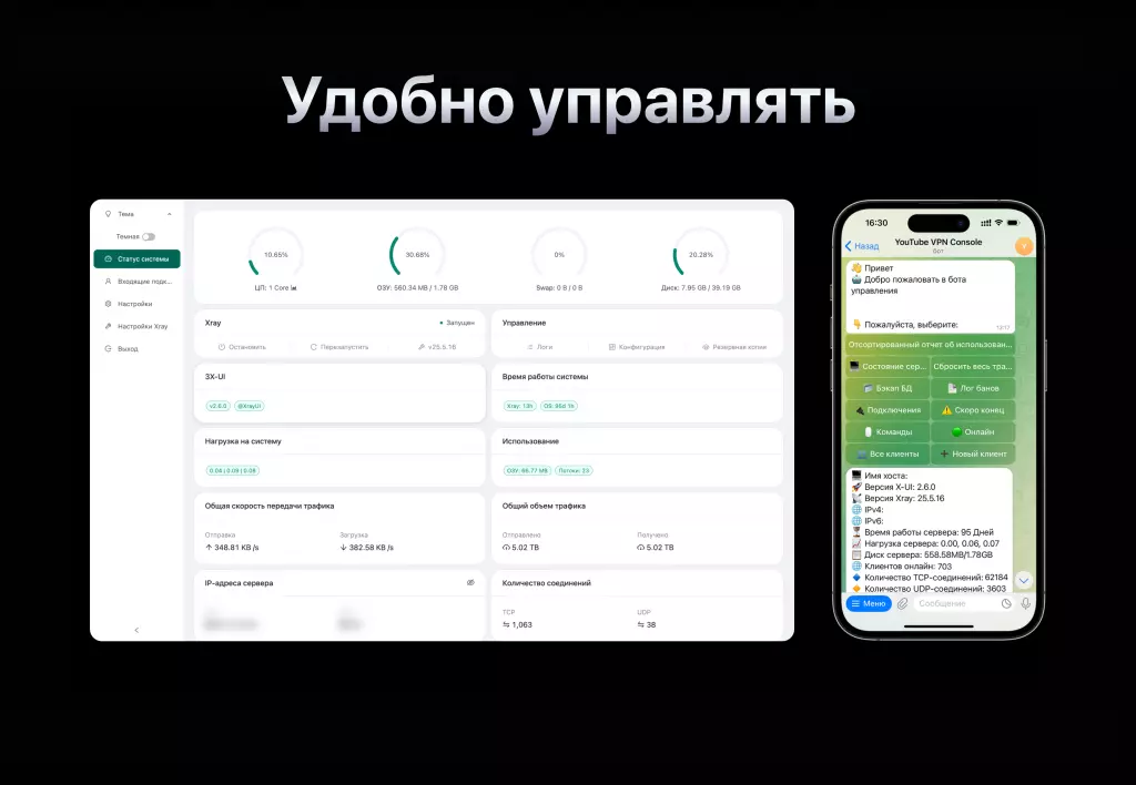Готовый бот для продажи PROXY (Telegram)