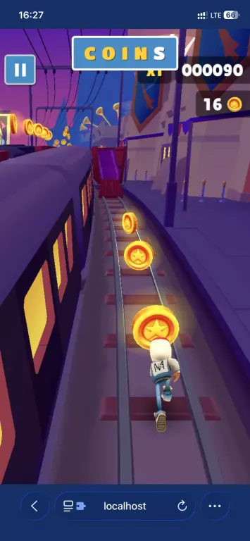 Исходник клона Subway Surfers